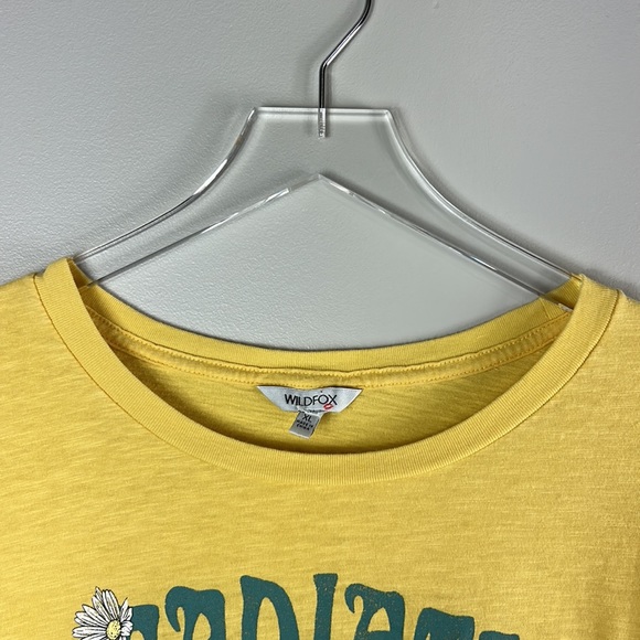 Wildfox Radiate Positivity T-Shirt Size XL - Picture 12 of 13